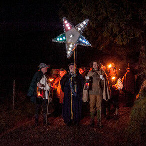 I Krampus, Santa Lucia e la Canta della Stella