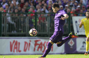 La Fiorentina saluta Moena con lo show di Zarate