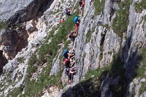 In Catinaccio tra ascensioni e inaspettati  doni musicali