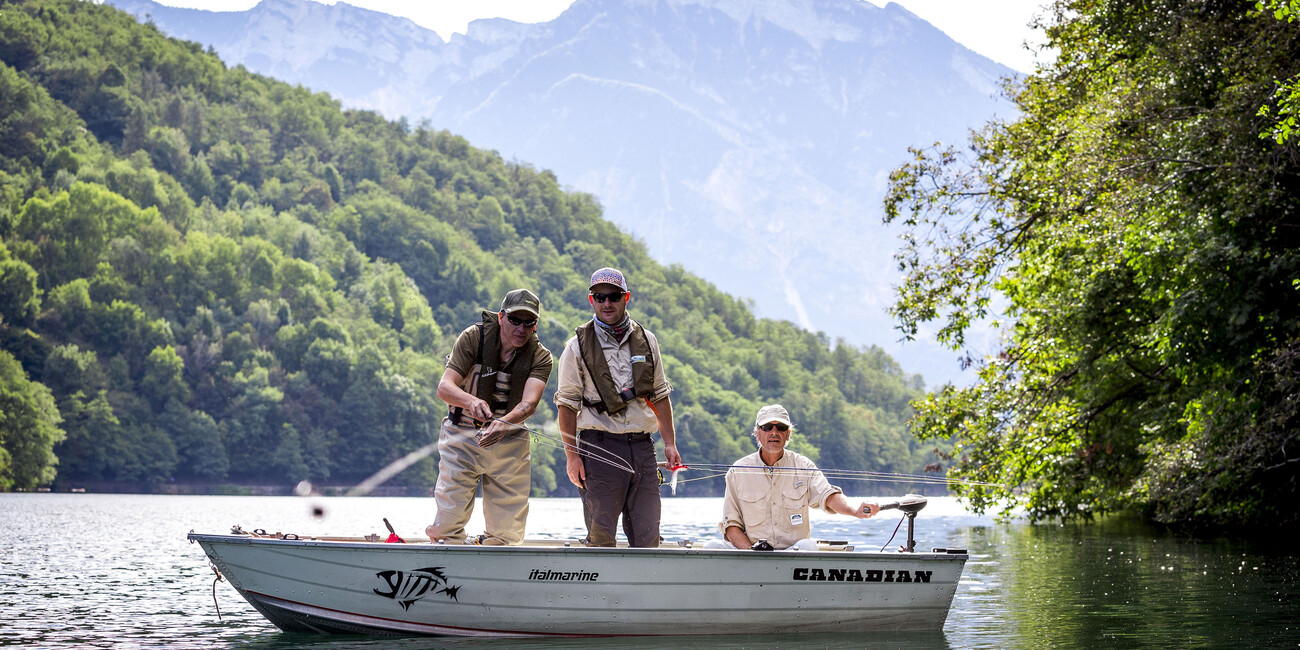 Valuable fish fauna in the waters of Trentino FISHING IN RIVERS AND LAKES RECLAIMED BY NATURE #1