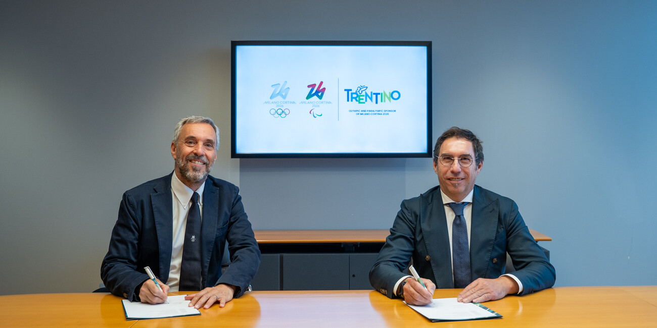 Siglata la partnership tra Fondazione Milano Cortina 2026 e Trentino Marketing #1