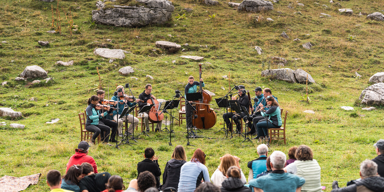 Le arie di Strauss hanno inaugurato al Pian della Nana la 30a edizione de I Suoni delle Dolomiti #6
