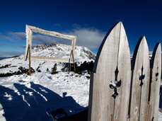 Luoghi dove passeggiare in trentino in inverno | © RespirArt Pampeago - NATURA VIVA di Mauro Olivotto ph Federico Modica
