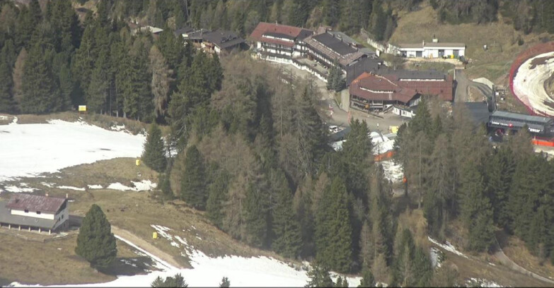 Webcam Пампеаго - Предаццо - Оберегген	 - Passo Feudo