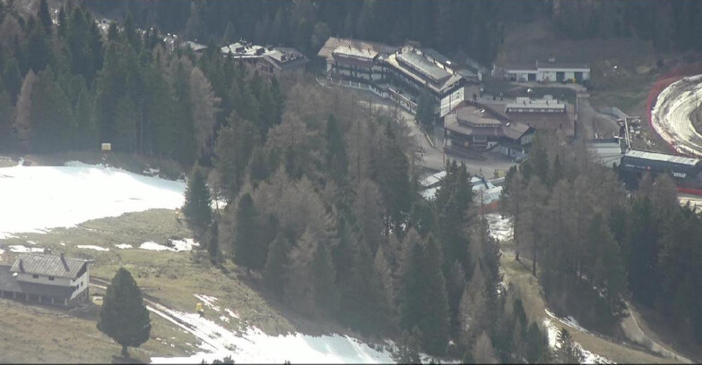 Webcam Пампеаго - Предаццо - Оберегген	 - Passo Feudo