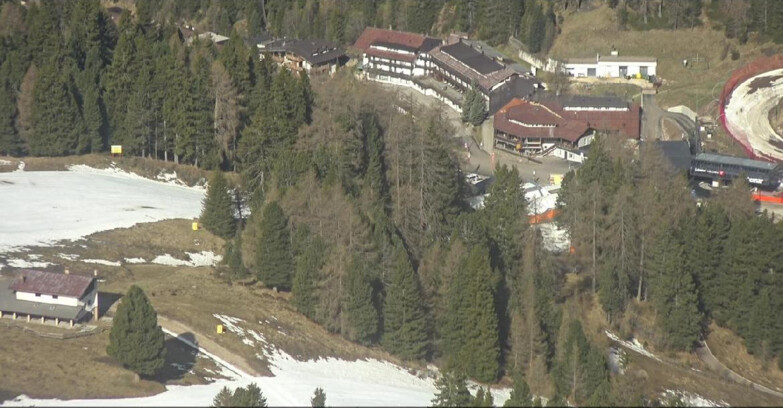 Webcam Пампеаго - Предаццо - Оберегген	 - Passo Feudo