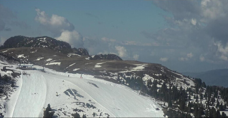 Webcam Pampeago  - Predazzo -  Obereggen - Seggiovia Monte Agnello