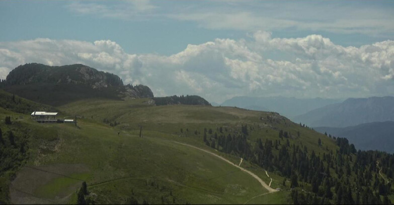Webcam Pampeago  - Predazzo -  Obereggen - Chair lift Monte Agnello