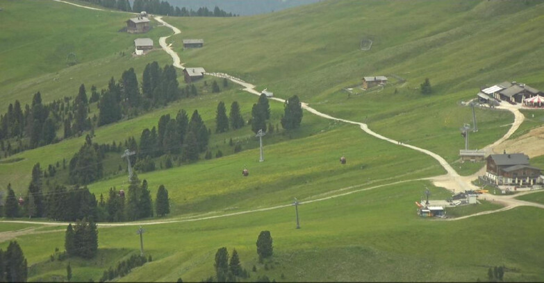 Webcam Pampeago  - Predazzo -  Obereggen - Zischg und Ganischger Berghütten