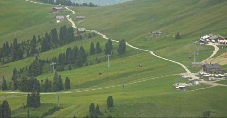 Webcam Pampeago  - Predazzo -  Obereggen - Zischg und Ganischger Berghütten