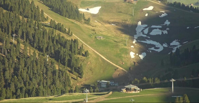 Webcam Pampeago  - Predazzo -  Obereggen - Chair lift Obereggen