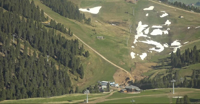 Webcam Pampeago  - Predazzo -  Obereggen - Chair lift Obereggen