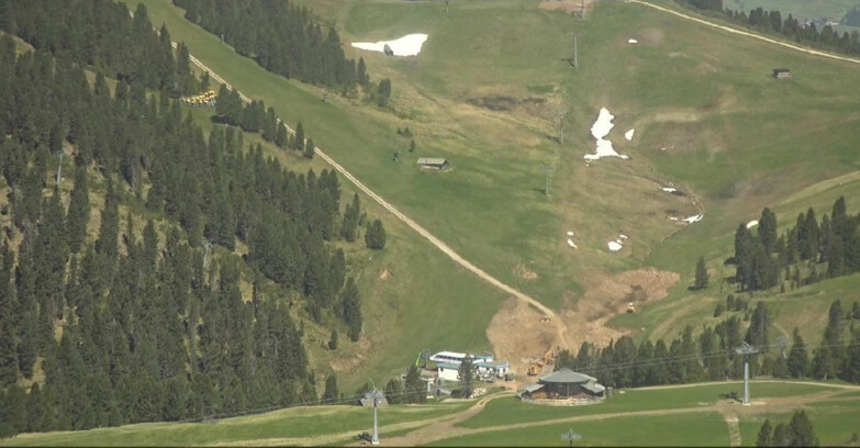 Webcam Pampeago  - Predazzo -  Obereggen - Chair lift Obereggen