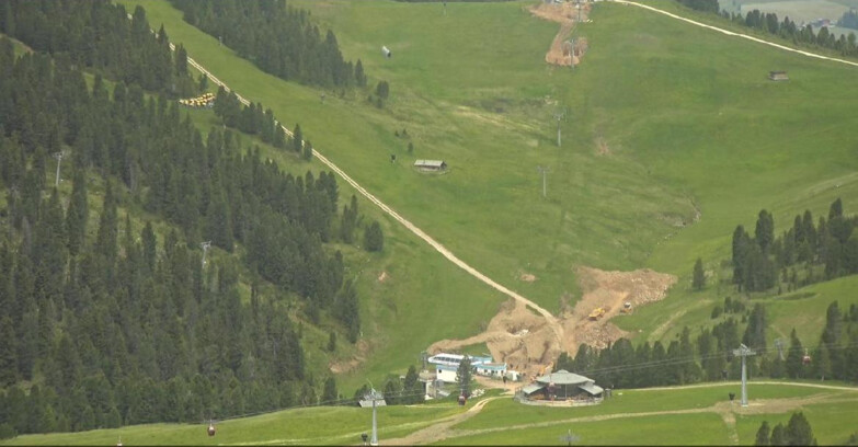 Webcam Pampeago  - Predazzo -  Obereggen - Chair lift Obereggen