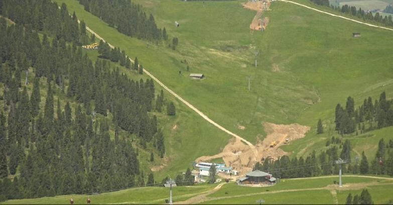 Webcam Pampeago  - Predazzo -  Obereggen - Chair lift Obereggen