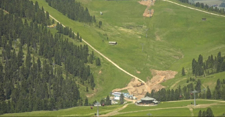 Webcam Pampeago  - Predazzo -  Obereggen - Chair lift Obereggen