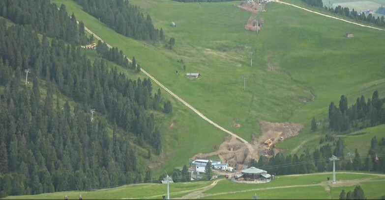 Webcam Pampeago  - Predazzo -  Obereggen - Chair lift Obereggen