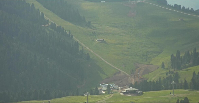 Webcam Пампеаго - Предаццо - Оберегген	 - Chair lift Obereggen