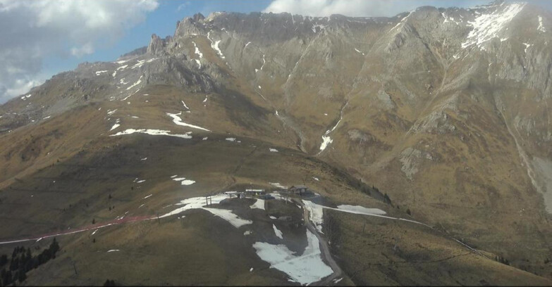 Webcam Pampeago  - Predazzo -  Obereggen - Mountain hut Passo Feudo