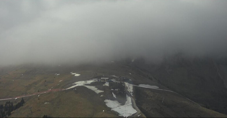 Webcam Pampeago  - Predazzo -  Obereggen - Mountain hut Passo Feudo