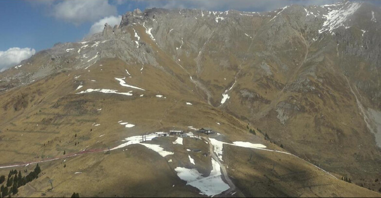 Webcam Pampeago  - Predazzo -  Obereggen - Passo Feudo Berghütte