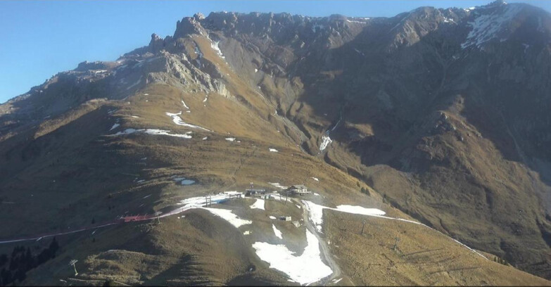 Webcam Pampeago  - Predazzo -  Obereggen - Passo Feudo Berghütte