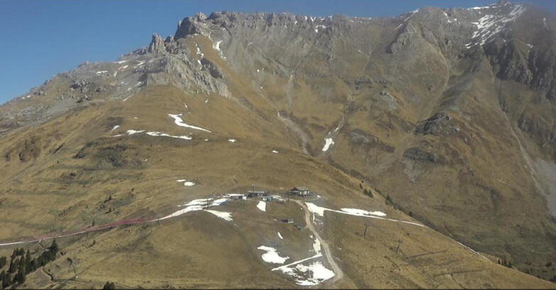 Webcam Pampeago  - Predazzo -  Obereggen - Mountain hut Passo Feudo