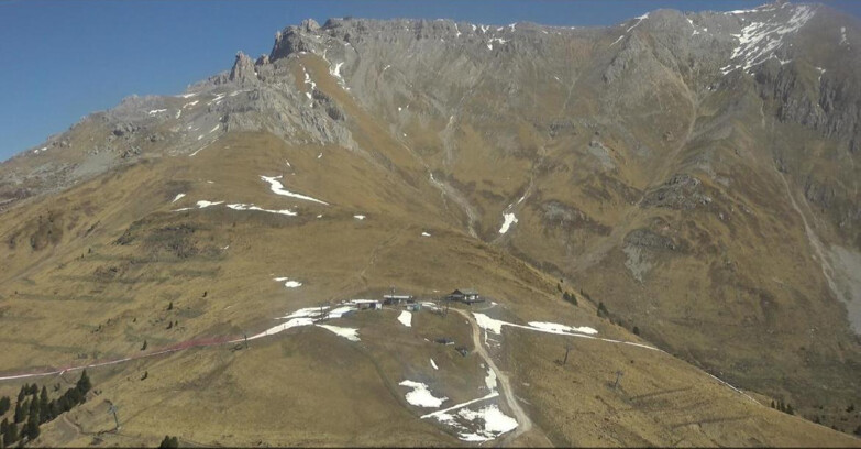 Webcam Pampeago  - Predazzo -  Obereggen - Mountain hut Passo Feudo