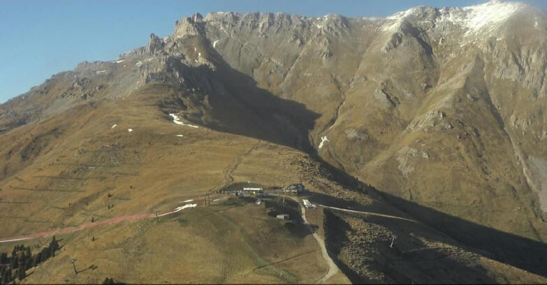 Webcam Pampeago  - Predazzo -  Obereggen - Mountain hut Passo Feudo