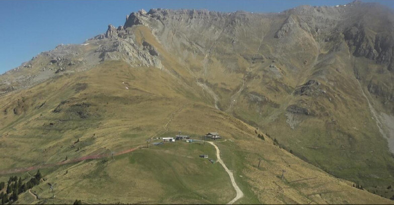 Webcam Pampeago  - Predazzo -  Obereggen - Mountain hut Passo Feudo