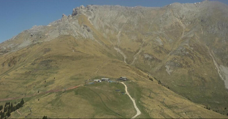 Webcam Pampeago  - Predazzo -  Obereggen - Mountain hut Passo Feudo