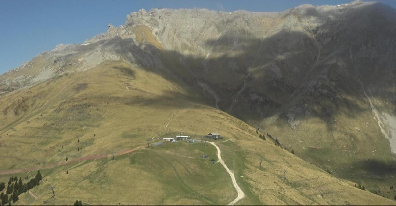 Webcam Pampeago  - Predazzo -  Obereggen - Mountain hut Passo Feudo