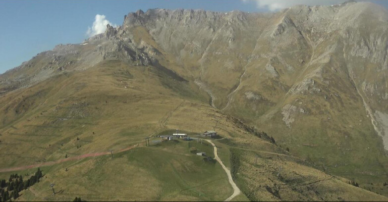 Webcam Pampeago  - Predazzo -  Obereggen - Mountain hut Passo Feudo