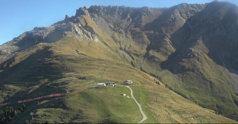 Webcam Pampeago  - Predazzo -  Obereggen - Mountain hut Passo Feudo