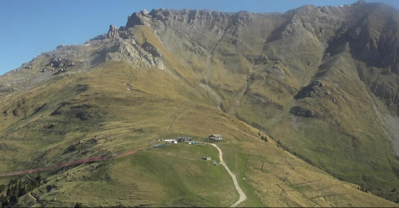 Webcam Pampeago  - Predazzo -  Obereggen - Mountain hut Passo Feudo