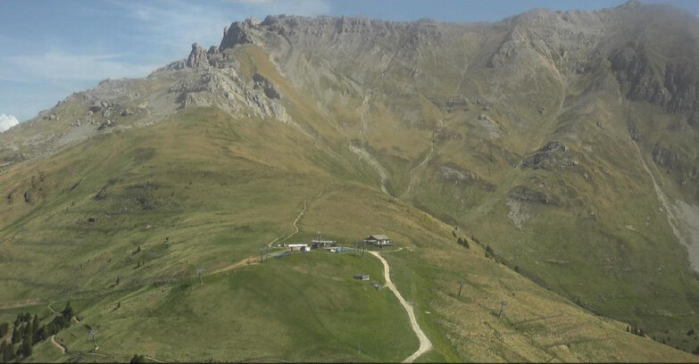 Webcam Pampeago  - Predazzo -  Obereggen - Mountain hut Passo Feudo