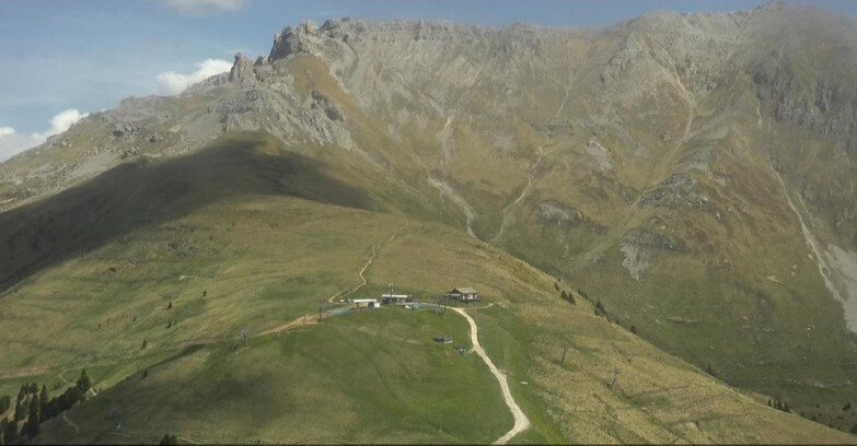Webcam Pampeago  - Predazzo -  Obereggen - Mountain hut Passo Feudo