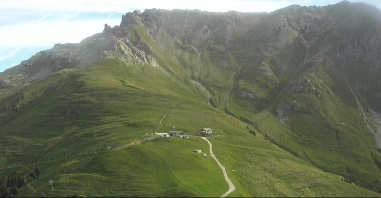 Webcam Pampeago  - Predazzo -  Obereggen - Mountain hut Passo Feudo