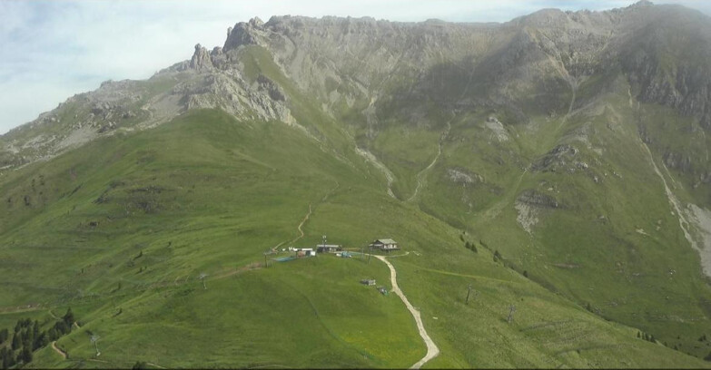 Webcam Pampeago  - Predazzo -  Obereggen - Passo Feudo Berghütte