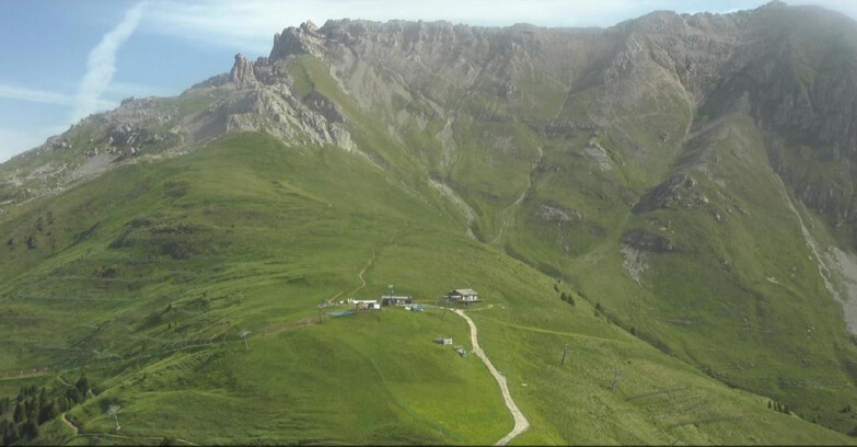 Webcam Pampeago  - Predazzo -  Obereggen - Passo Feudo Berghütte