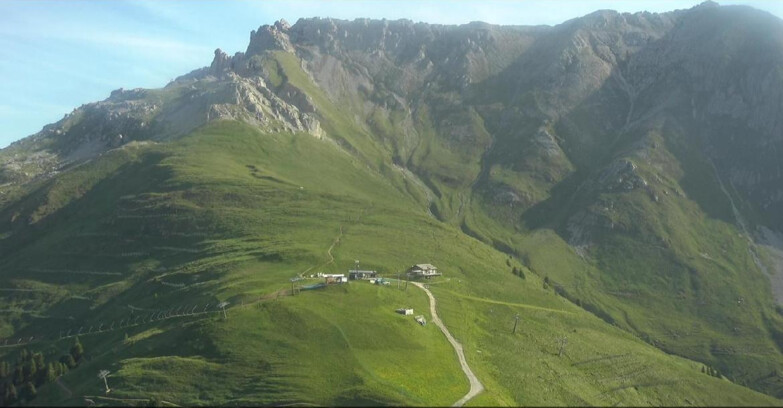 Webcam Pampeago  - Predazzo -  Obereggen - Mountain hut Passo Feudo