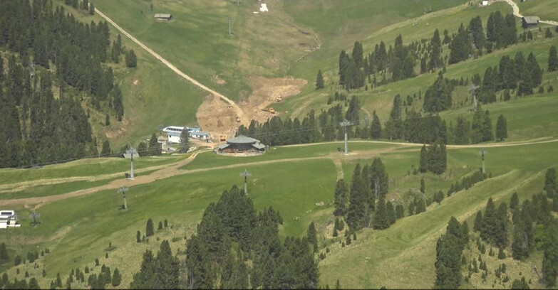 Webcam Pampeago  - Predazzo -  Obereggen - Mountain hut Latemar