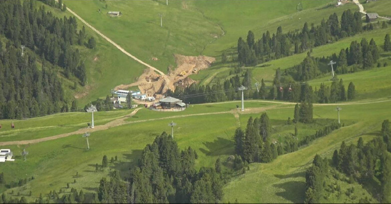 Webcam Пампеаго - Предаццо - Оберегген	 - Mountain hut Latemar