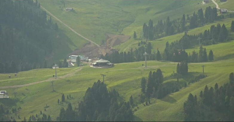 Webcam Pampeago  - Predazzo -  Obereggen - Mountain hut Latemar