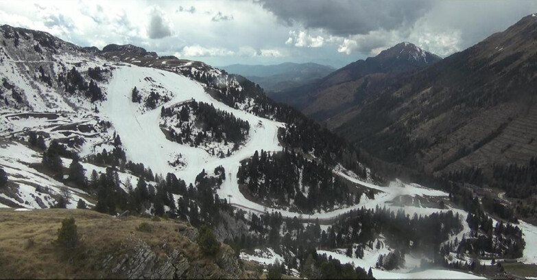 Webcam Pampeago  - Predazzo -  Obereggen - Piste Agnello
