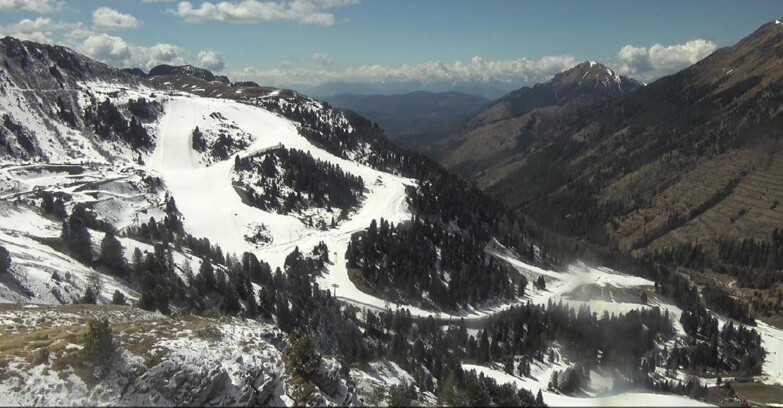 Webcam Pampeago  - Predazzo -  Obereggen - Piste Agnello