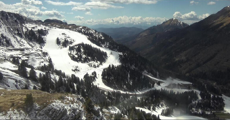Webcam Pampeago  - Predazzo -  Obereggen - Piste Agnello