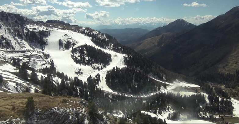 Webcam Pampeago  - Predazzo -  Obereggen - Piste Agnello
