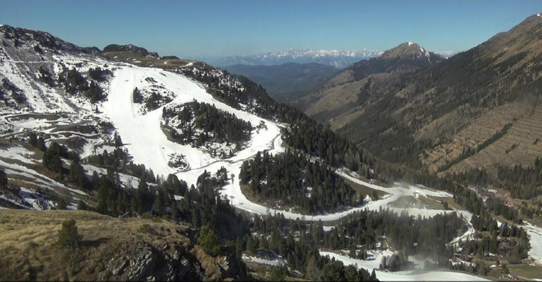 Webcam Pampeago  - Predazzo -  Obereggen - Pista Agnello