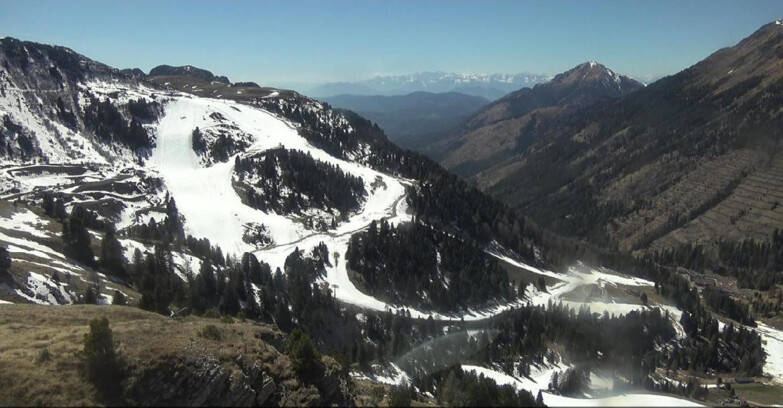 Webcam Pampeago  - Predazzo -  Obereggen - Pista Agnello